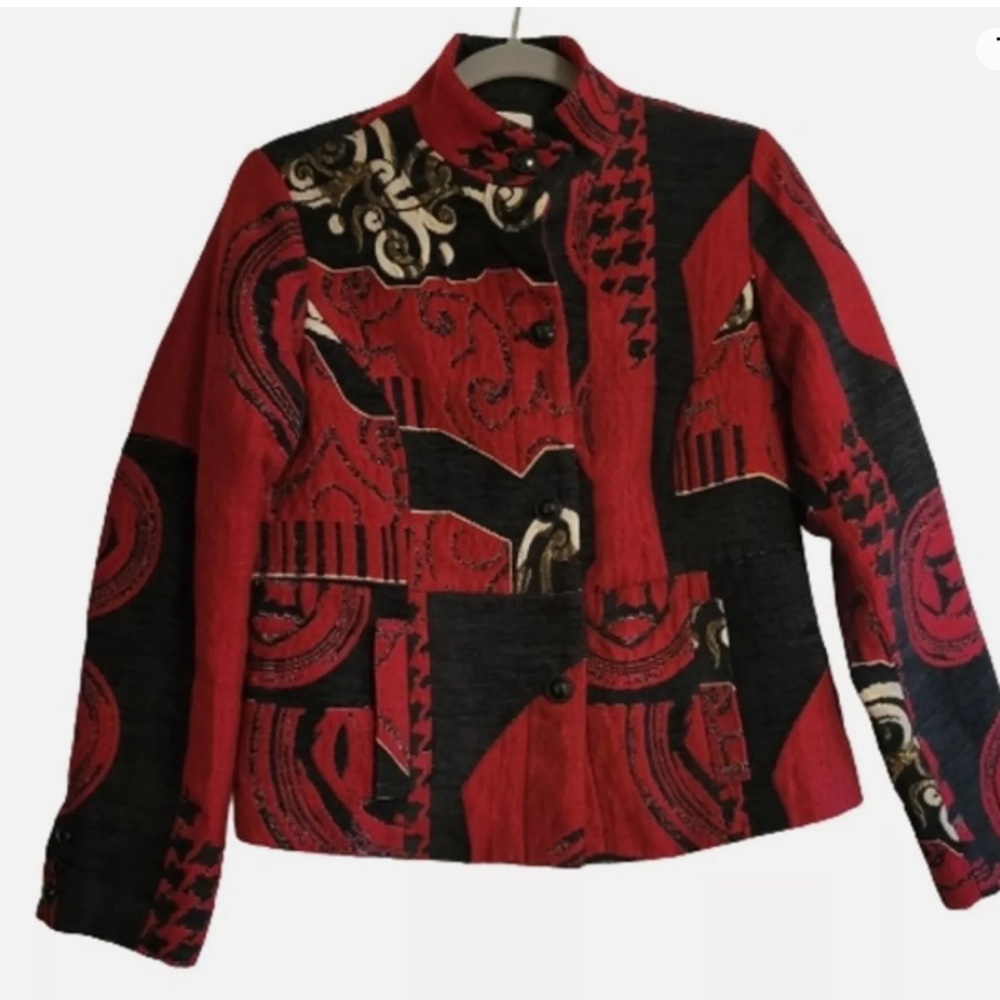 Chico’s Mixed Media Jacket 1 (S)